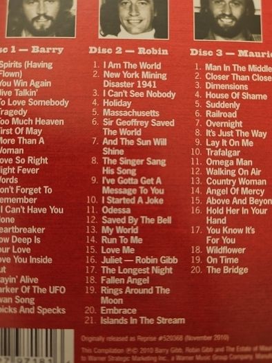 Bee Gees 4CD Boxset  - Mythology