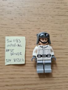 lego sw1183 imperial AT-ST driver, set starvwara 75322