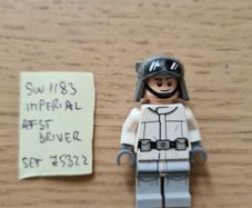 lego sw1183 imperial AT-ST driver, set starvwara 75322