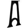 Dining Table Legs 2 pcs with Arched Base A-Frame Cast Iron Image 4