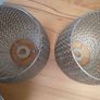 Gold Metal Ceiling Light Shades Image 4