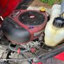 Efco hydrostatic ride on lawnmower Image 4