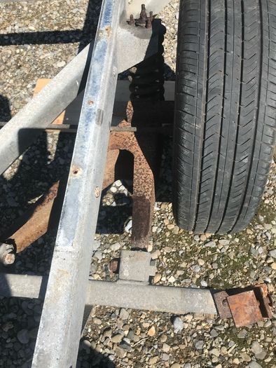 trailer caravan chassis
