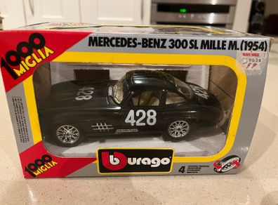 Mercedes 300 Sl Gullwing Mille Miglior 1/24 Burago