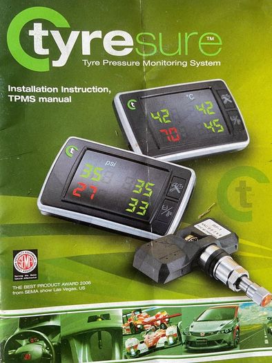 Tyre Pressure monitoring kit
