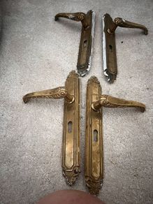 brass door handles