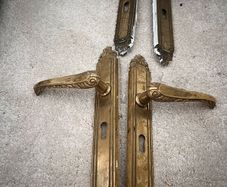 brass door handles