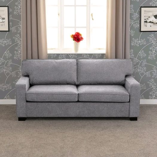 Dark Grey or Light Grey Pull Out Sofa Bed