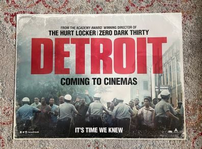 Detroit - Quad Cinema Poster