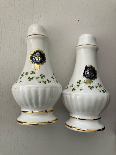 New Royal Tara Shamrock Salt&Pepper set with box