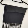 MISSGUIDED Stunning Black Boho Bodycon Fringe Mini Skirt Size 6! Image 5