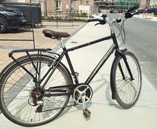 Raleigh Pioneer Grand Tour Hybrid Bike in Green