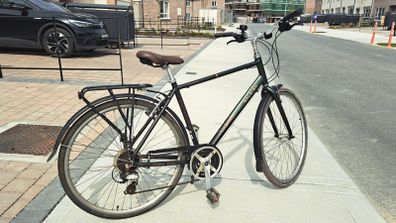 Raleigh Pioneer Grand Tour Hybrid Bike in Green