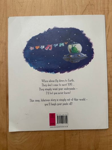 Aliens love Underpants - Paperback: Ages 3-6 years