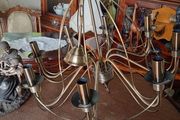 Vintage brass chandelier