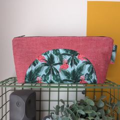 Brand new handmade make-up bag / toiletry bag