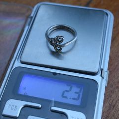 Vintage Always Forever Silver 925 Ring 2,3g