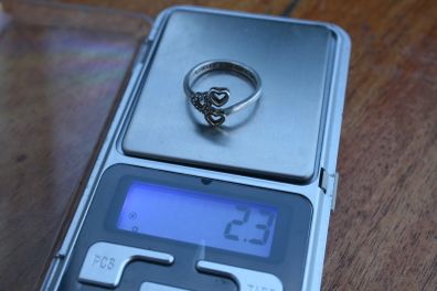 Vintage Always Forever Silver 925 Ring 2,3g