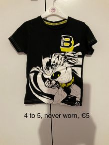 Batman t shirt, never worn