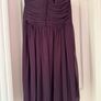After Six - Aubergine Strapless cocktail dress, knee length size 12 Image 2