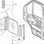 LH Door Glass (Fiat Ducato 230 244) Image 2