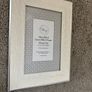 New Silver birch linen effect frame 6"x4" 15x10cm Image 2