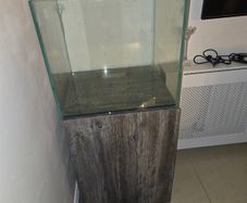 Fish tank and cabinet