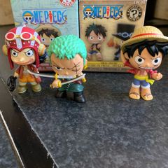 3x One Piece Mystery Figures Mini