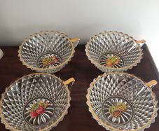 Vintage punch bowl x 4
