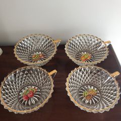 Vintage punch bowl x 4