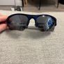 Oakley Flak Jacket XLJ Sunglasses Navy Image 2