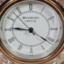Waterford Crystal Octagonal octagon mantle desk clock roman numerals Image 4