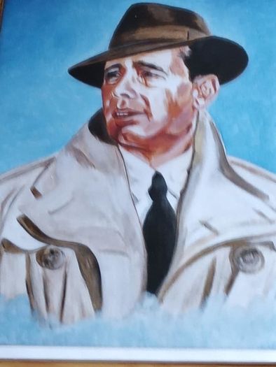 New Humphery Borgart Portrait Card, 21 cm x 15 cm