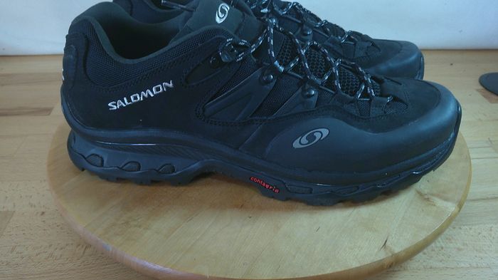 Genuine Salomon XT-Quest 2 Advanced Trail Sneakers (Black / Ebony) - Mens Size Ire 11.5 / EUR 46 BNWT (Art 416563)