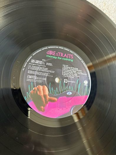 Dire Straits vinyl lp. Irish pressing