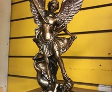 Bronze Statue Off Arch Anhel Micheal