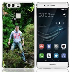 Huawei P9 Lite - Personalised custom photo printed hard case - Black, White and Transparent