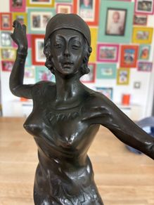 Art Deco "Charleston Dancer" by Demetre H. Chiparus