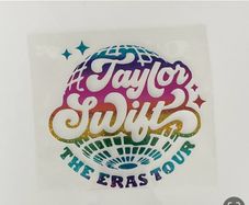 Taylor swift iron on vinyl decal