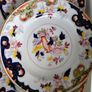 8 x Vintage Madras Dinner Plates Image 2