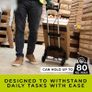 NEW SALE | Heavy Duty Folding Hand Truck Aluminium Trolley Multi Purpose Barrow Sack Hand Truck 80KG Image 5