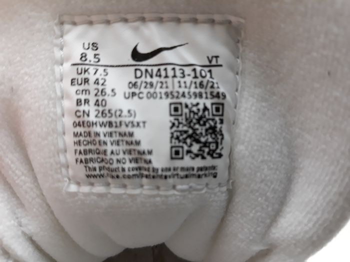 Nike Air Max BW White Persian Violet (2021) UK-7.5/EUR-42 DN4113-101 White/Black/Persian Violet-2021