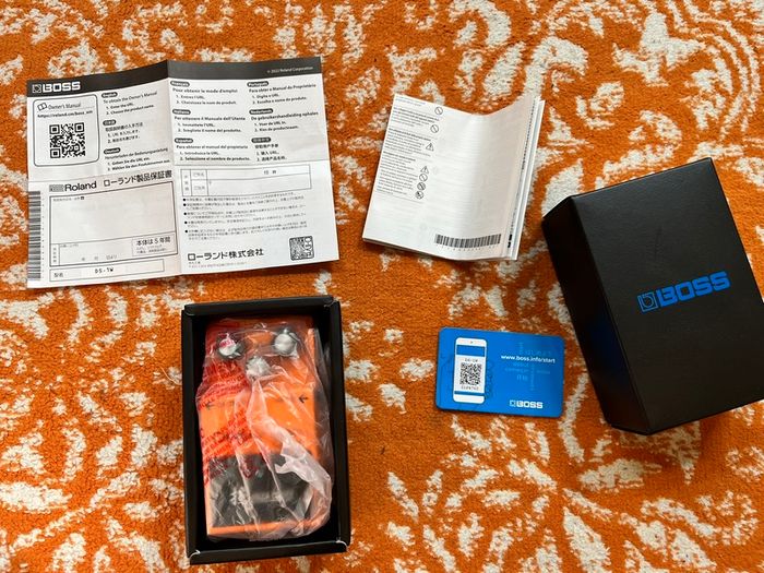 Boss DS-1w Waza Craft distortion pedal