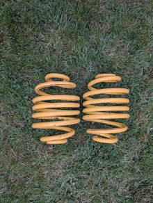 VW T4 Rear Lowering Springs -50mm