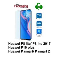 Premium Tempered Glass For Huawei P8 lite/ P8 lite 2017/  P10 Plus/ Huawei P Smart/ P smart Z  Screen Protector Film Guard