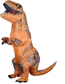 Dinosaur Costume for Adult Inflatable T-Rex Dinosaur Costume Air Blow up Dino Costume Funny Halloween Costume Cosplay Fancy Dress (FREE SHIPPING)