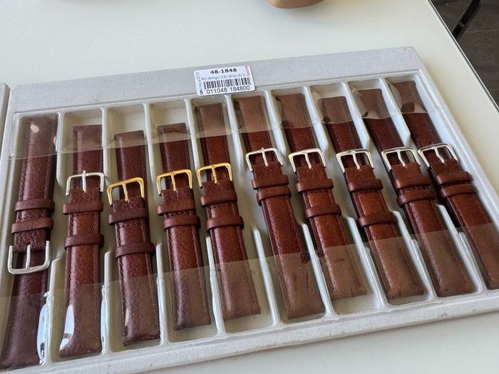INDUR leather strap 18mm