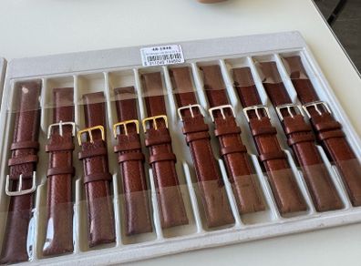 INDUR leather strap 18mm