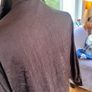 Brown Crepe Blouse Image 4