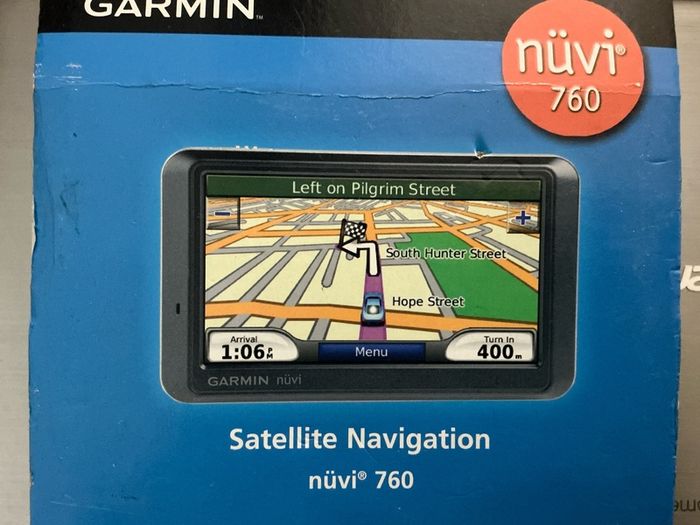 Garmin nuvi 760 GPS Satellite Navigation
